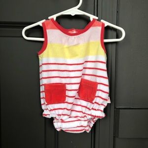 Baby Gap Terry Short Romper | 3-6 Months